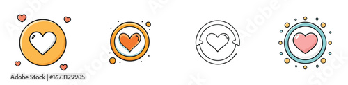loving vector pack in contemporary style with balanced composition.