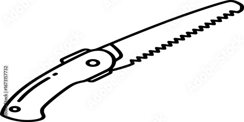 knife isolated on white background
