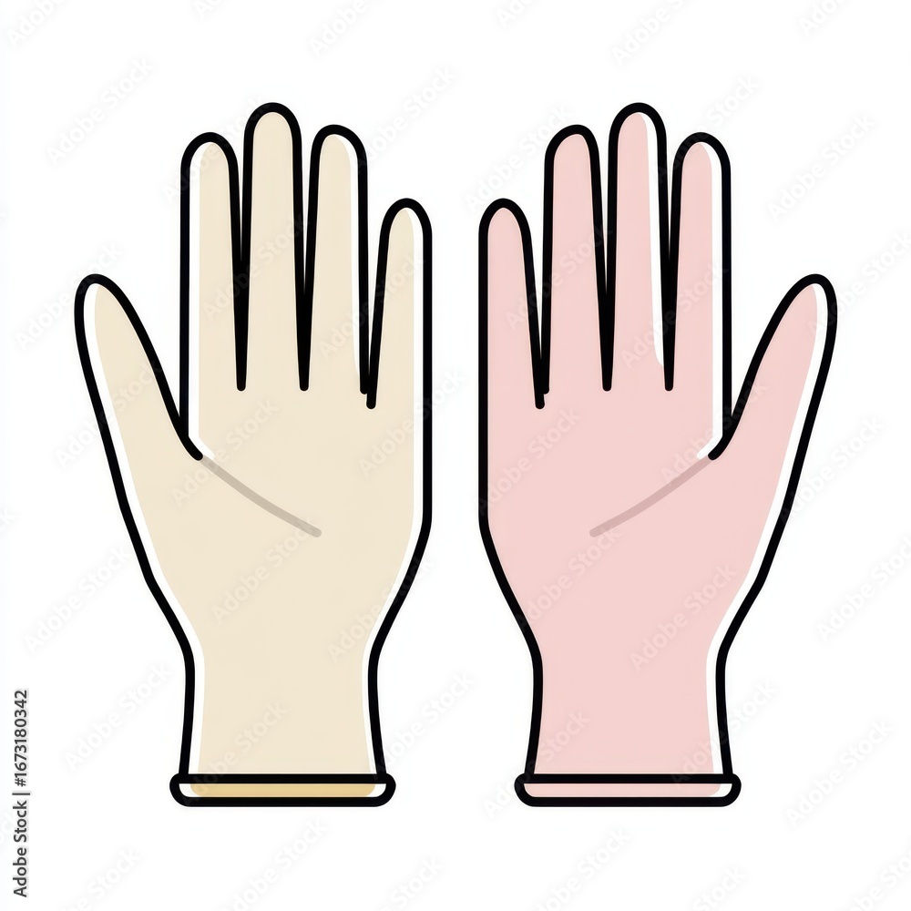 Protective medical hand coverings for sterile procedures and infection prevention protocols Protective medical hand coverings for sterile procedures and infection prevention protocols