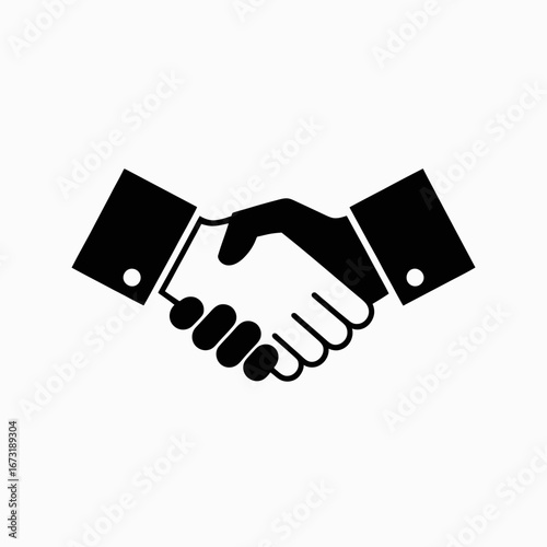 handshake vector illustration