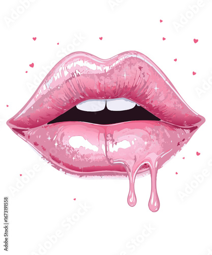 Cute Pink Valentine Clipart Bundle | Romantic Cupid, Teddy Bear, Hearts, Love Truck, Chocolate, Camera, Vintage Phone, Balloons, Gnome – PNG Designs for Cards & Crafts