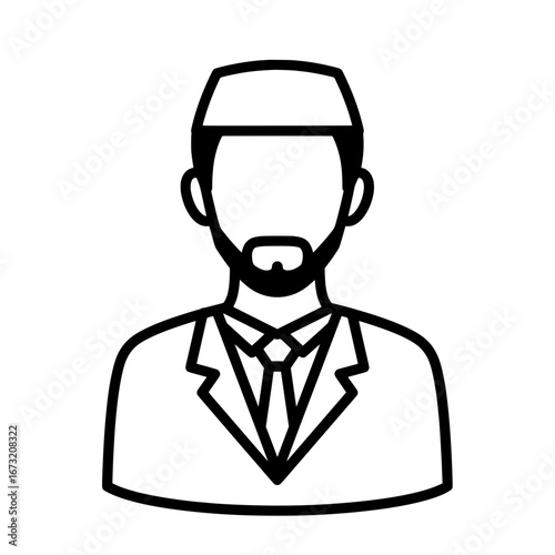 Male doctor with stethoscope and dental mask