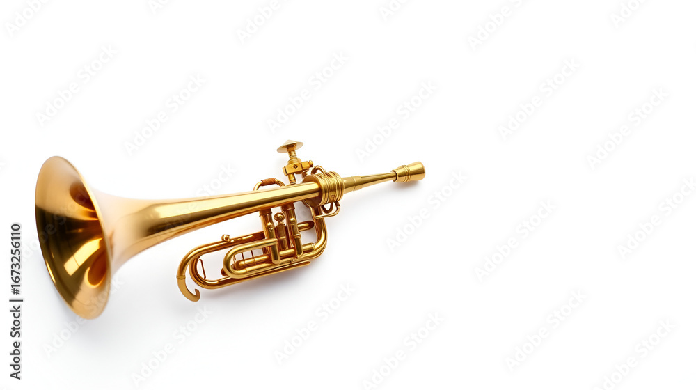Obraz premium fanfare on a white background