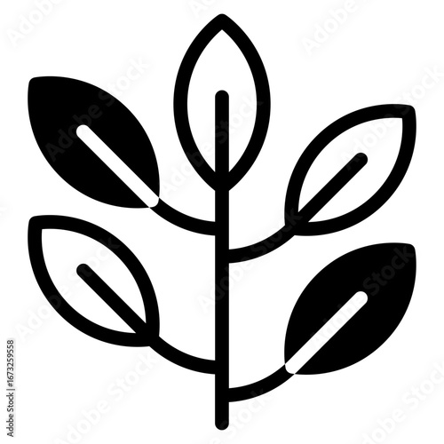 Tea Leaves Packaging Icon