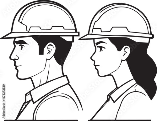 Professional Contractors and Builders Profile Icons