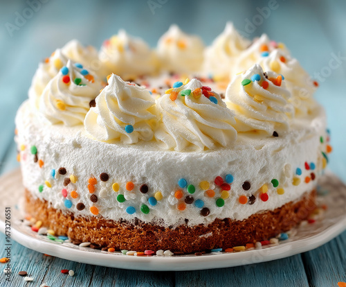 birthday cake isolated