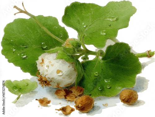 Botanical illustration of C...