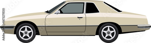 old model vintage unique car vector transparent 