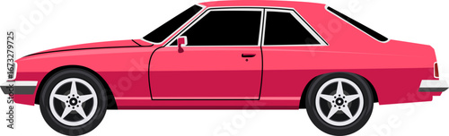 old model vintage unique car vector transparent 