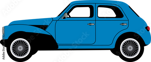 old model vintage unique car vector transparent 