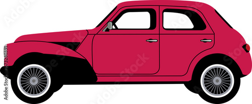 old model vintage unique car vector transparent 