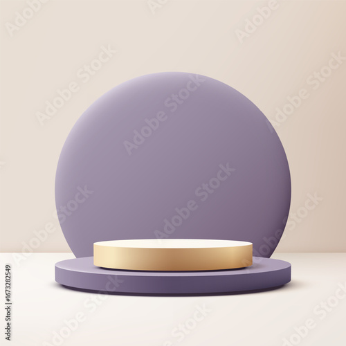 luxury product display with...