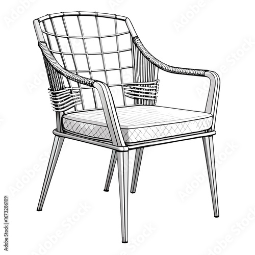 black office chair