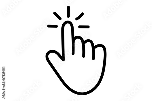 Hand drawn computer mouse click cursor gray arrow icons set and loading icons. Cursor icon illustration