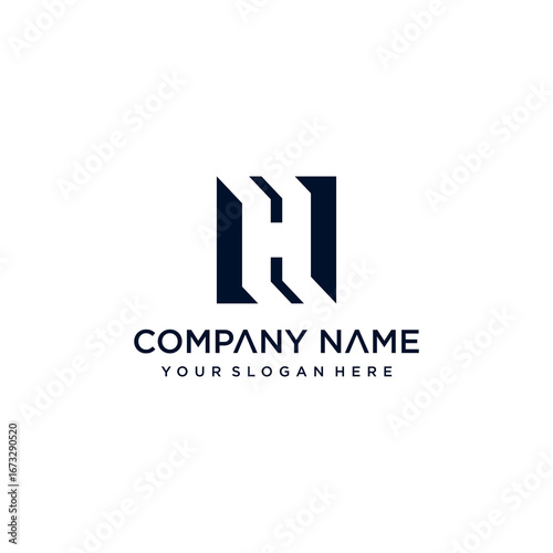 	
h letter vector logo abstract	
