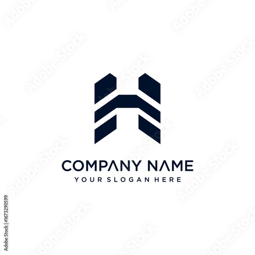 	
h letter vector logo abstract	
