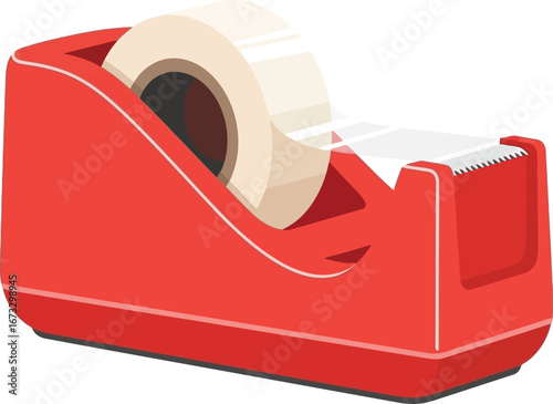 roll of red and black plastic pipes