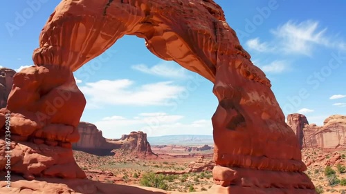 ultra quality picture of beautiful scenery of the delicate arch in arches national park utah usa