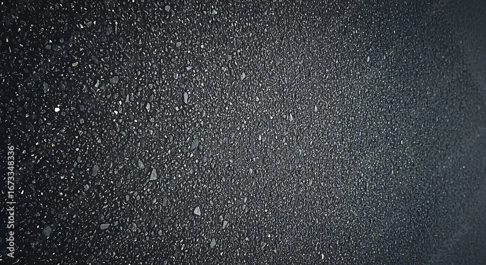 Obraz premium Close up abstract textured background of shimmering dark metallic particles with subtle light reflections creating a glamorous and luxurious feel