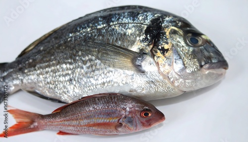 Fresh fish, two types
