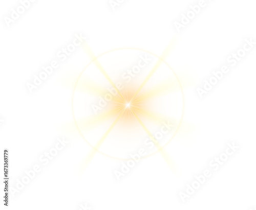Golden Star Flare