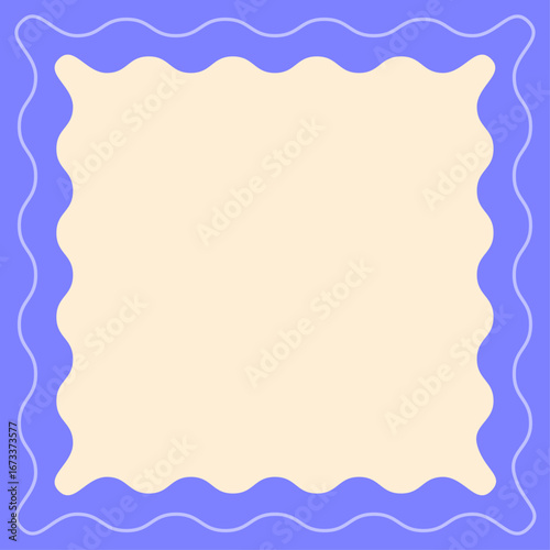 Comic Wavy Frame