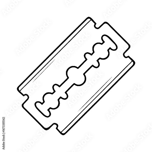 Double edge razor blade