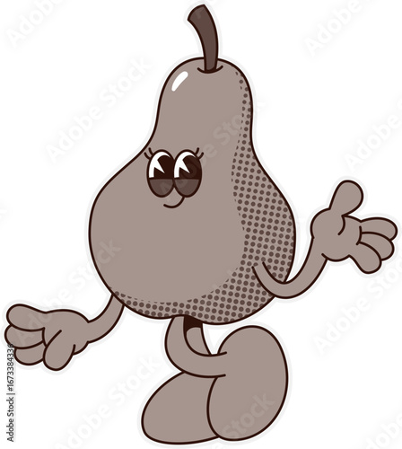 Groovy Pear Character