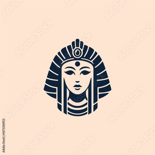 Queen cleopatra logo