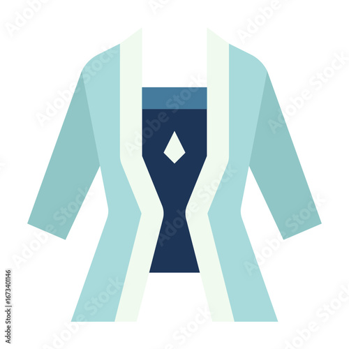 Traditional Indonesian Kebaya Illustration