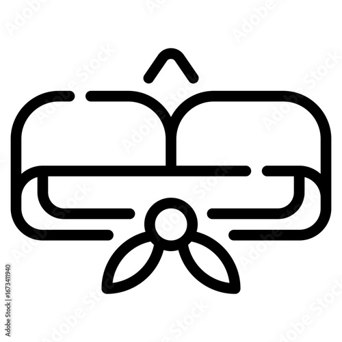 Headband for Traditional Indonesian Clothing
