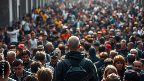 Conceptual Representation of Individuality in a Crowd - Standing Out Among Many