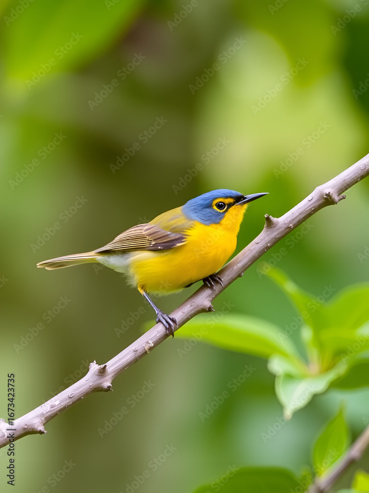 Fototapeta premium Prothonotary Warbler