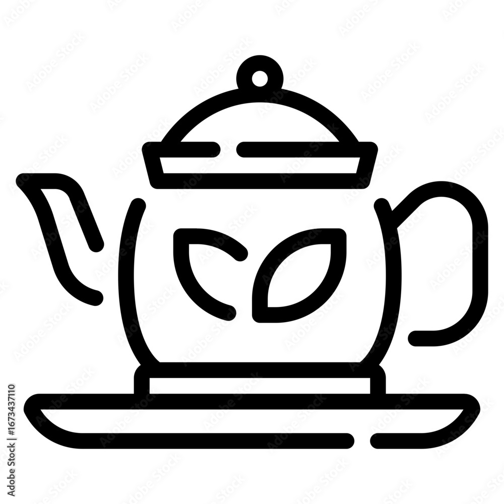 Obraz premium Tea Blend Vector Icon