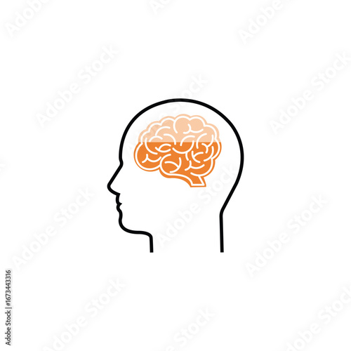 thin line dialogue between two people. concept of simple knowledge transfer symbol for partnership or competition psychology for human. stroke contour style trend modern logo graphic art black design