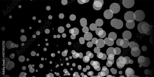 Halftone circular dotted frames set. Circle dots soft texture vector creative