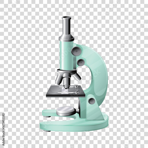 Microscope Vector Illustration