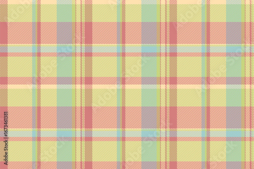 Fur plaid textile fabric, screen vector check tartan. Argyle texture pattern background seamless in navajo white and lime colors.