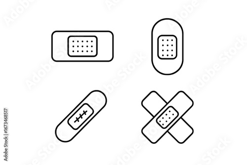 Variety of bandage designs for medical and health purposes