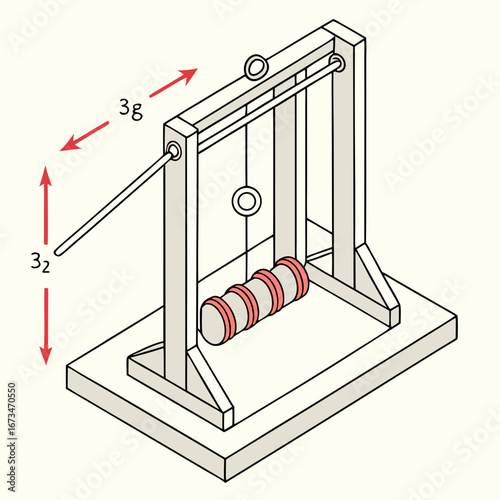 3d graphic of a modern building icon on a whiteboard