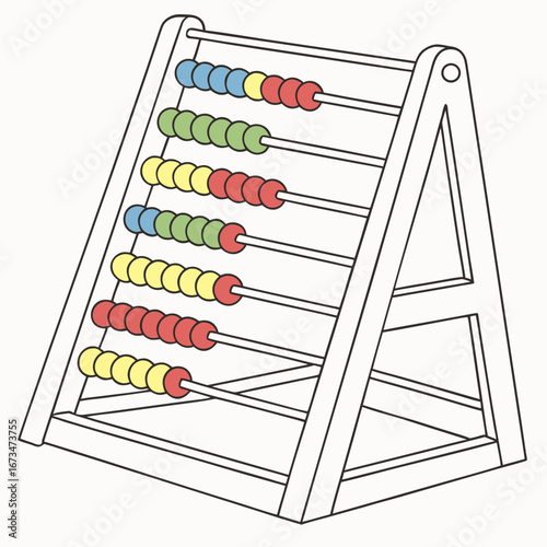 abacus and calculator