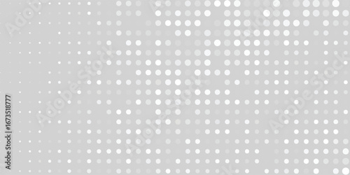 Dot white gray wave light technology texture background. Abstract big data digital halftone summer best seller
