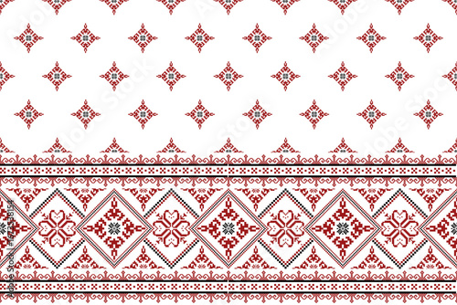 seamless knitted pattern