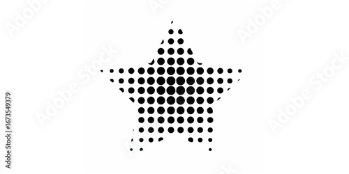 Fototapeta Naklejka Na Ścianę i Meble -  Vector art illustration of a world map with geometric shapes and halftone dots