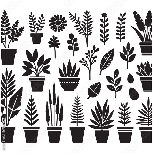 field silhouette Background material, Flowering plant