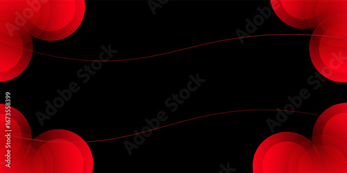 Radial red light through the tunnel glowing in the darkness for print designs templates, Advertising materials, Email Newsletters, Header webs, e commerce signs retail shopping, advertisement business