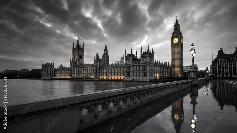 Obraz premium big ben at night london