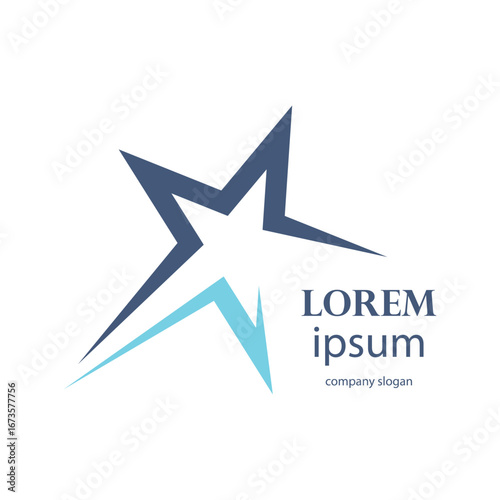 successful victory star logo design