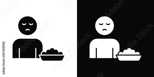Lack of appsetite icons, emblem logo or badge designs.