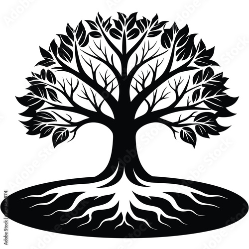 vintage tree sublimetion